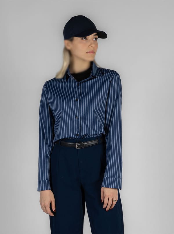 شومیز دخترانه؛ شومیز راه راه برای تیپ باکلاس