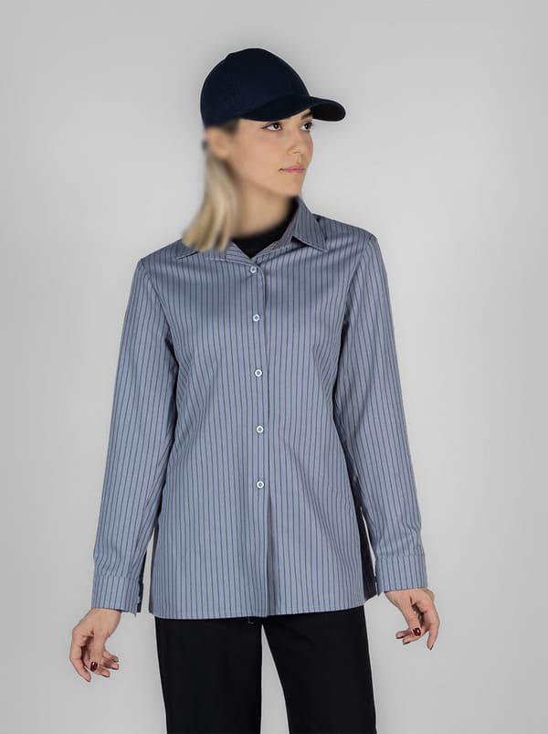 شومیز دخترانه؛ شومیز راه راه برای تیپ تابستانی و پاییزه 1404