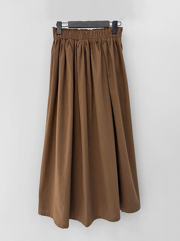 شومیز دخترانه؛ راهنمای ست کردن با دامن لینن موکا