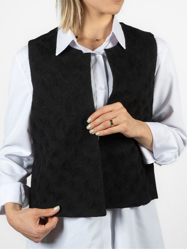 وست و شومیز؛ ژیله خامه دوزی در کالکشن جدید فروشگاه زی زی مد