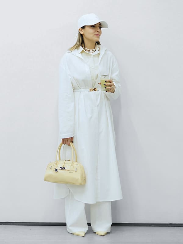 وست و شومیز؛ شومیز بلند لینن برای تیپ روی مد 1404